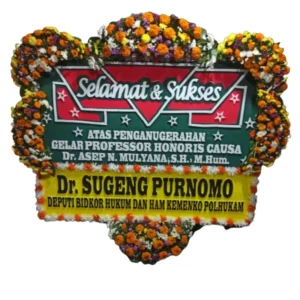 Papan Bunga Selamat Gelar Profesor Honoris Causa