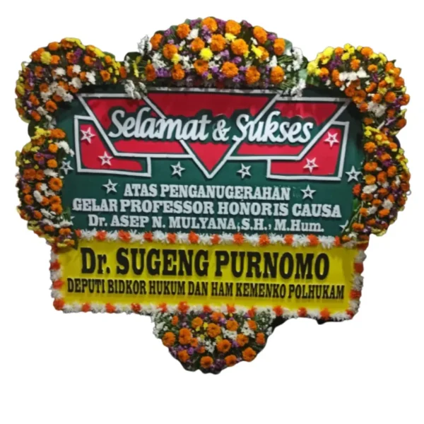 Papan Bunga Selamat Gelar Profesor Honoris Causa