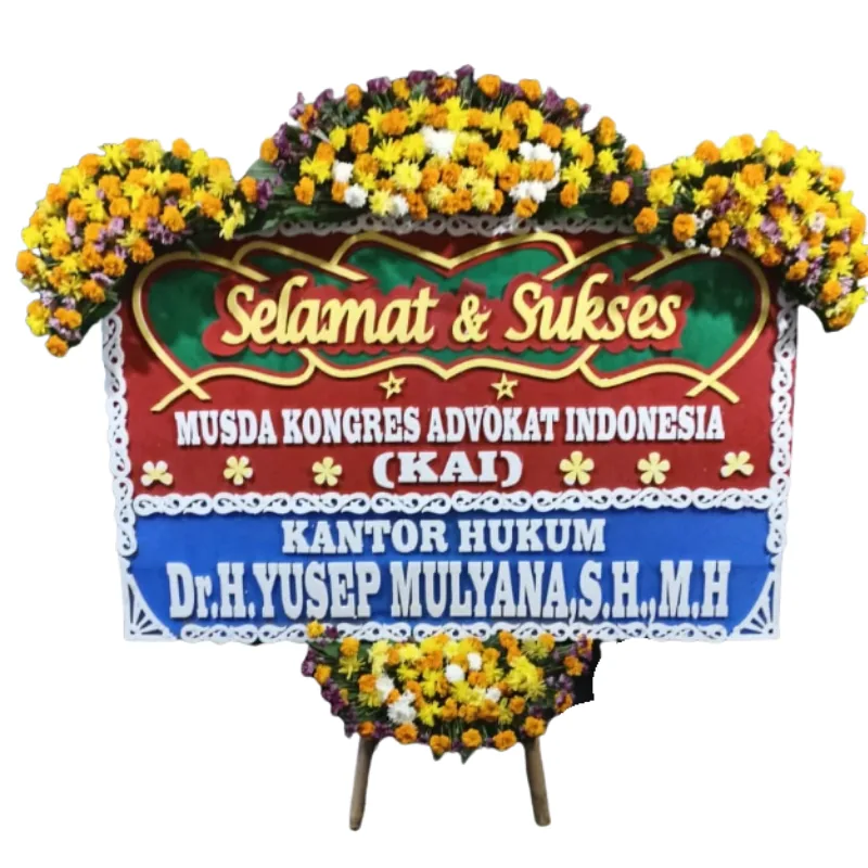 Papan bunga ucapan selamat dan sukses Bandung